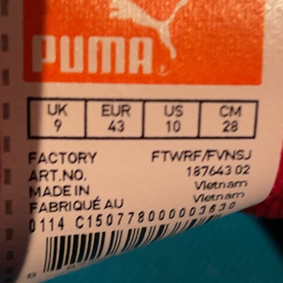 Puma running shoes - men’s - Picture 6 of 7